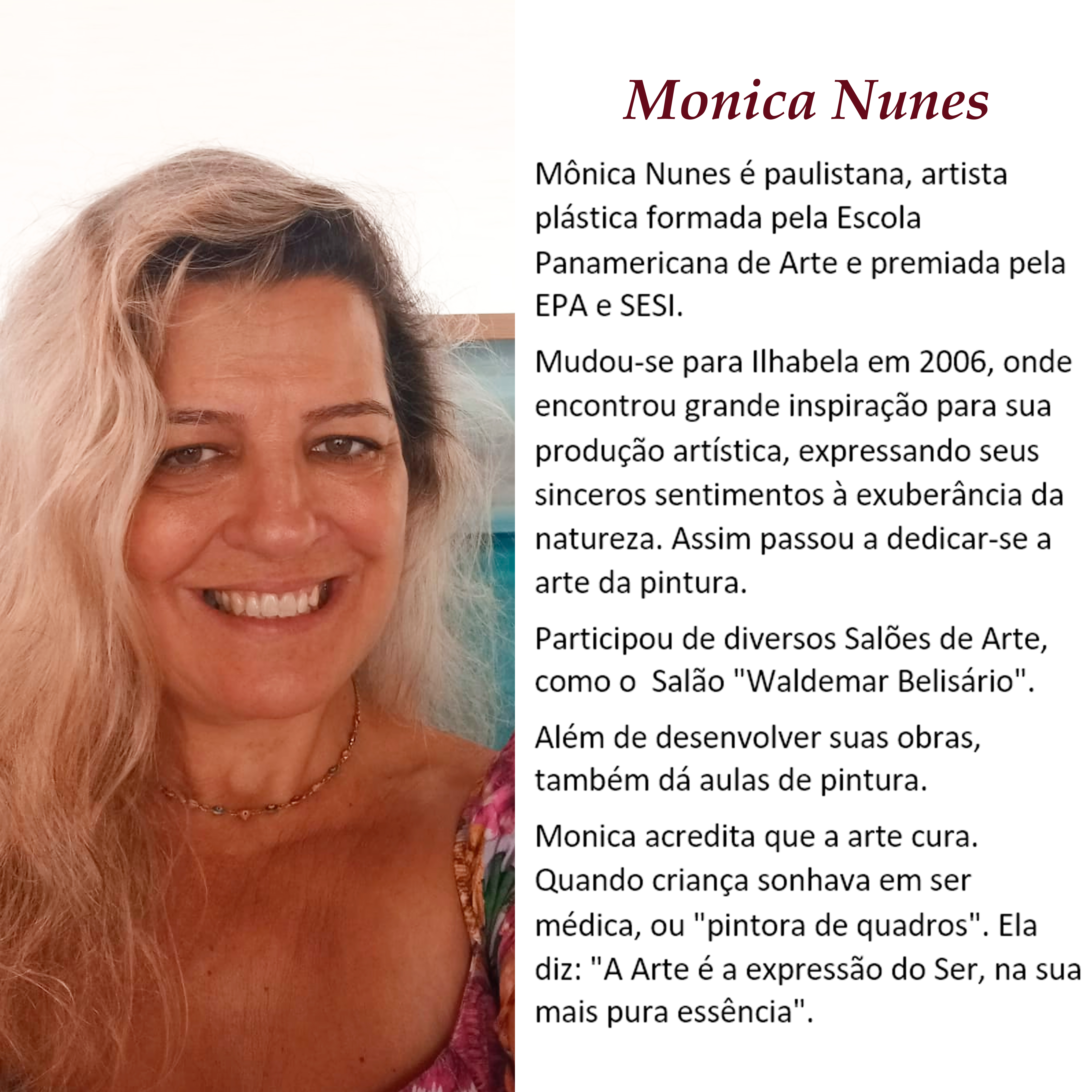 Monica Nunes Bio