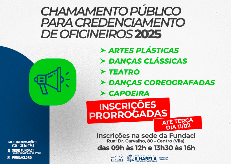 CHAMAMENTO PARA OFICINEIROS 2025 SITE BANNER 2 PR